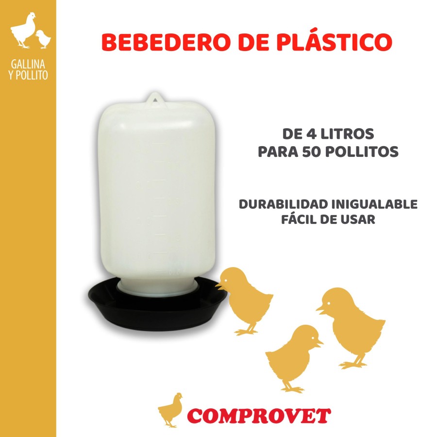 Bebedero de pástico