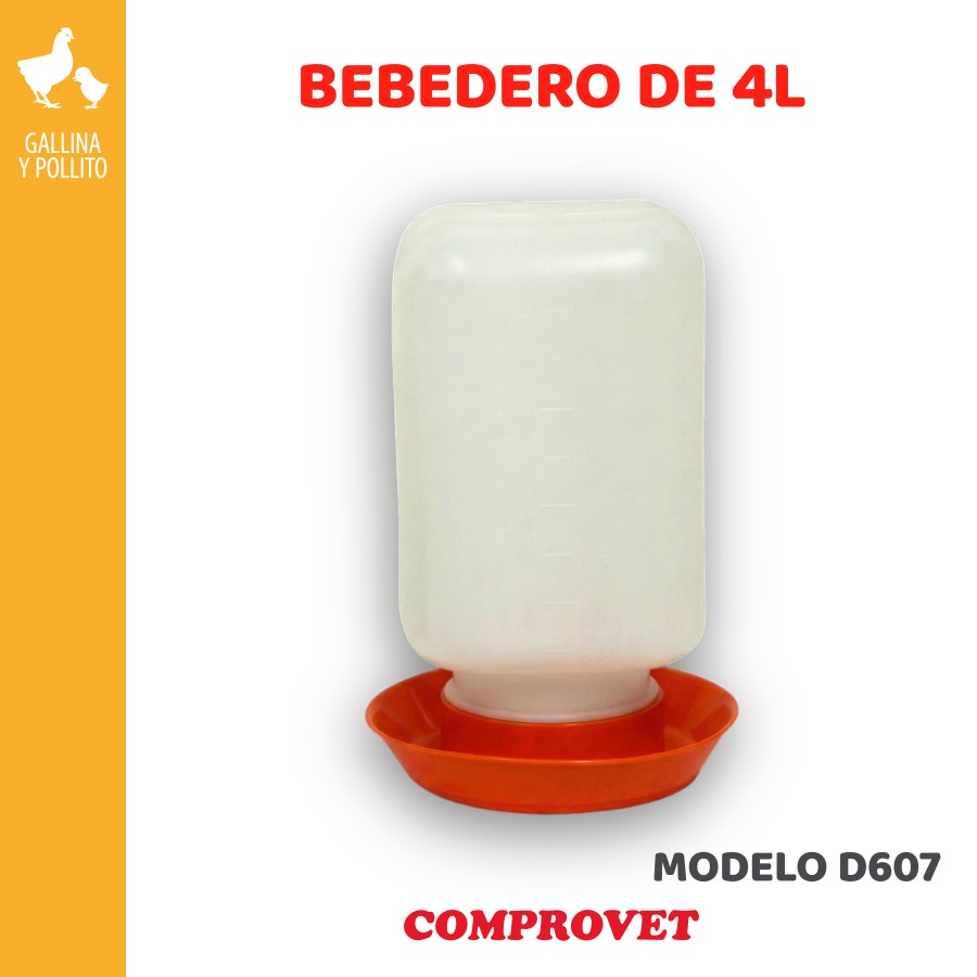 Bebedero de pástico